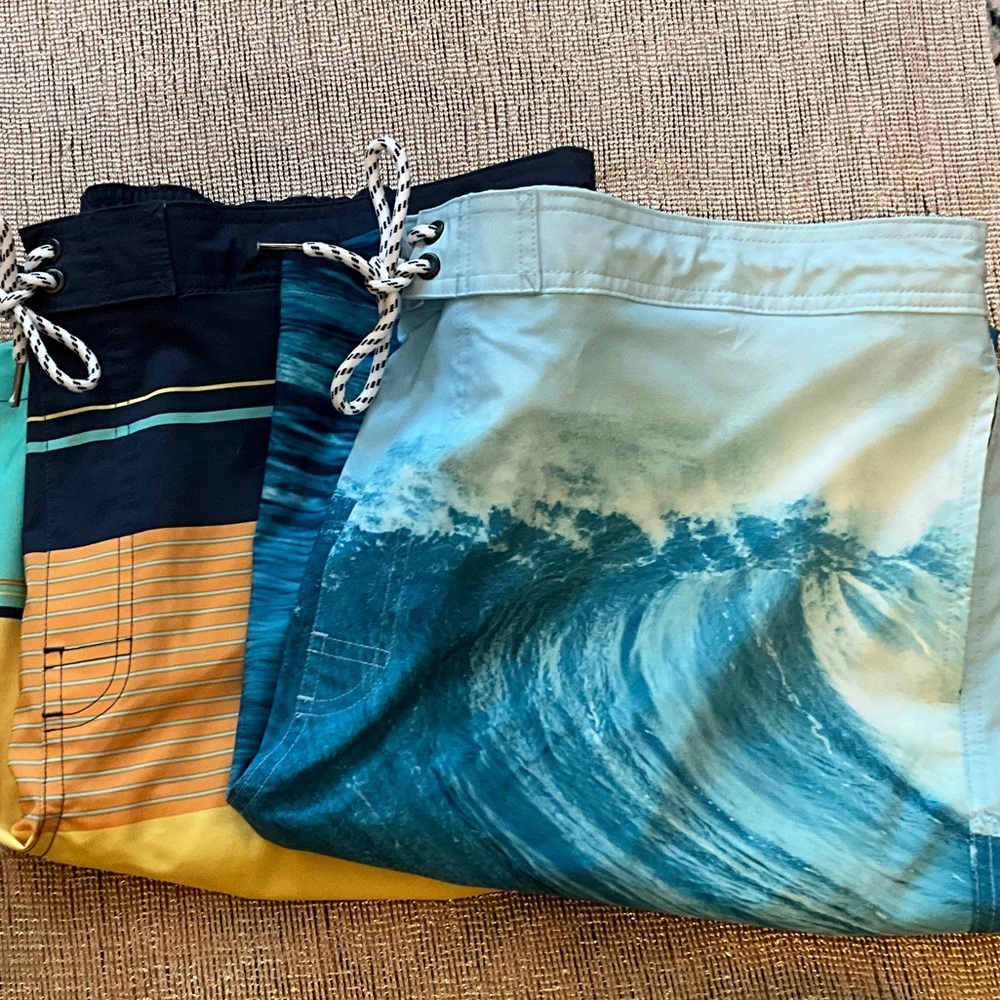2 pack!  Sonoma Men’s Swim Trunks, XXL